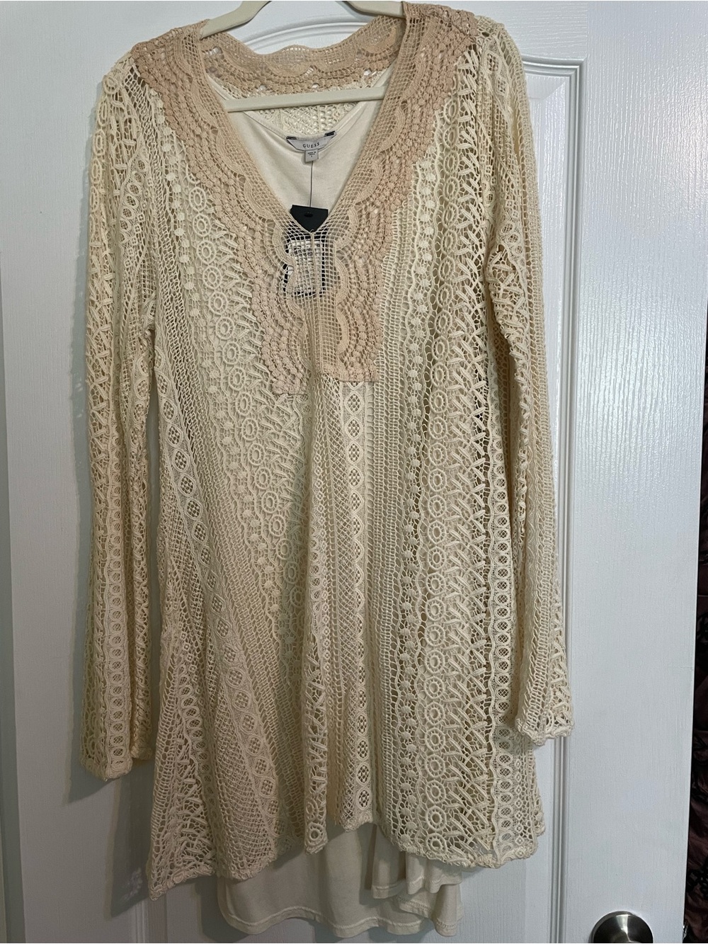Guess Crochet Dress NWT